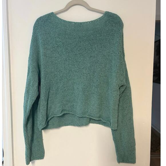 NWOT Madewell Boatneck Pullover Sweater In Wave Crest Size Medium - Picture 6 of 6